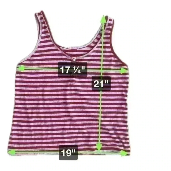 No Label Cute knit button front tank top size Small - Picture 4 of 4
